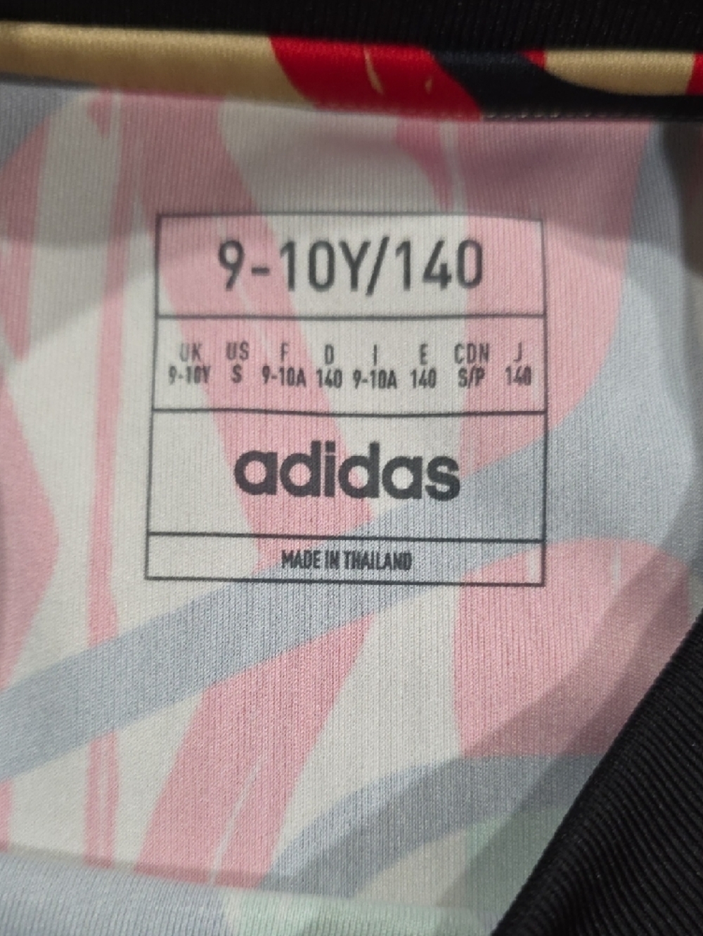 Adidas Arsenal FC Pre-Match Jersey Size 9-10Y - Picture 3 of 5